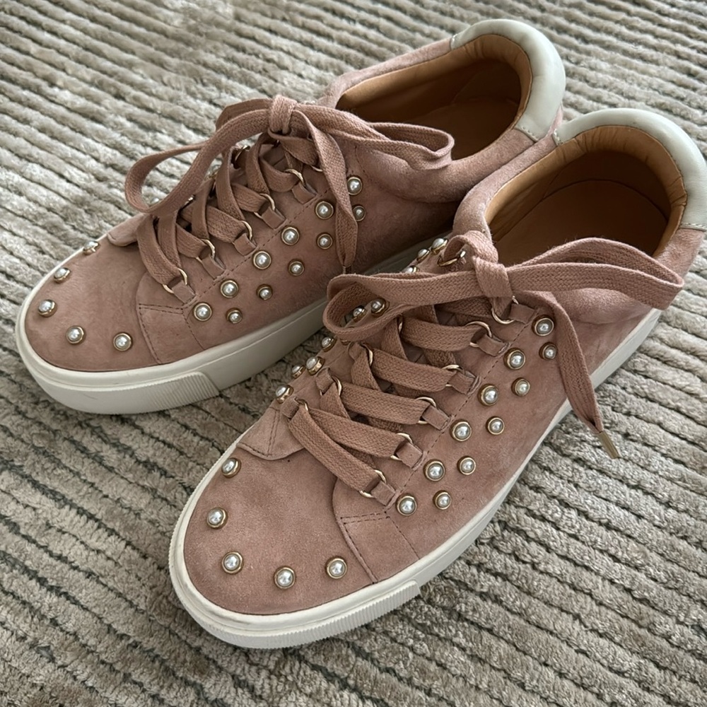 Joie studded casual sneakers